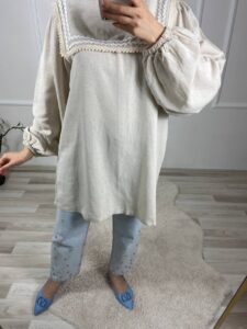 Asil Tunik-Ekru - Görsel 3