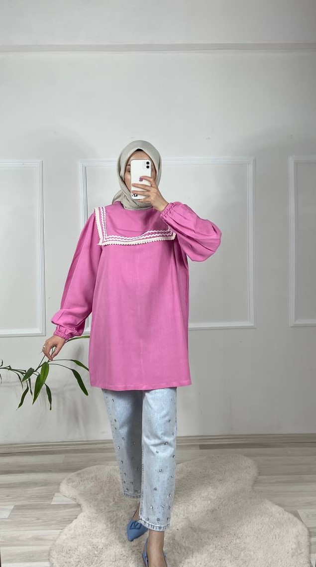 Asil Tunik-Pembe - Görsel 2