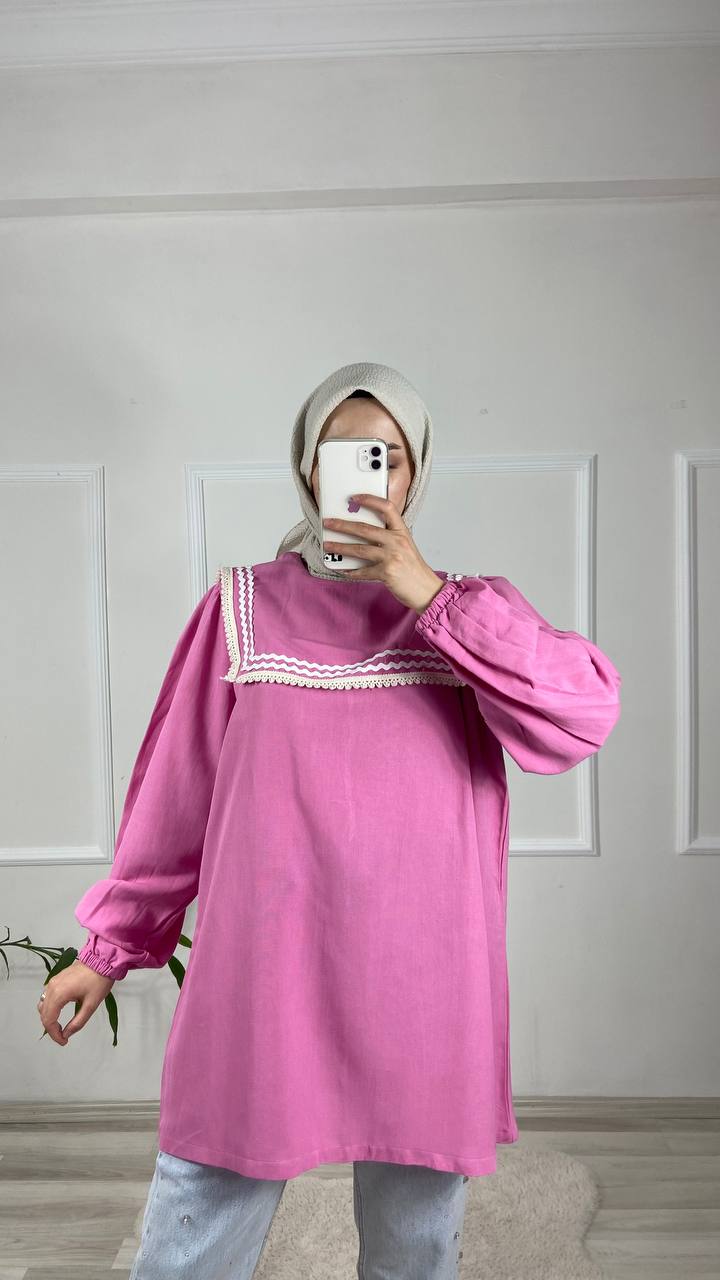 Asil Tunik-Pembe - Görsel 3