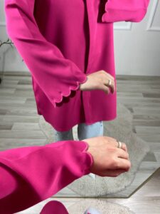 Nakışlı Gömlek-Pembe - Görsel 3