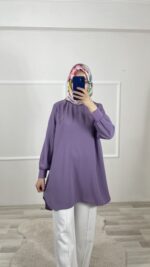 Broşlu Tunik