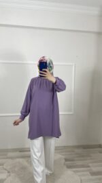 Broşlu Tunik - Görsel 2