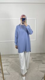Broşlu Tunik - Görsel 2
