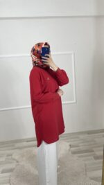 Broşlu Tunik - Görsel 2