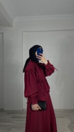 Luxury Etekli Takım - Kırmızı - Görsel 3