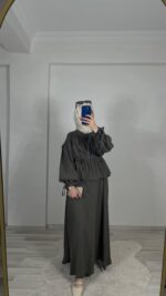 Luxury Etekli Takım - Haki - Görsel 3