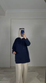 oysho sweat lacivert